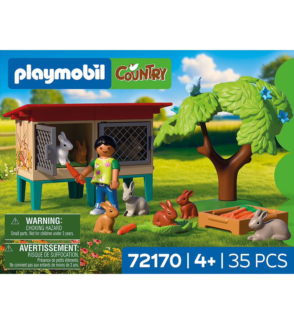 Playmobil Country - Kaninchenkäfig 72170 - 35 Teile - Playmobil - One Size - Spielzeug Playmobil Country - Kaninchenkäfig 72170 - 35 Teile - Playmobil - One Size - Spielzeug von Playmobil