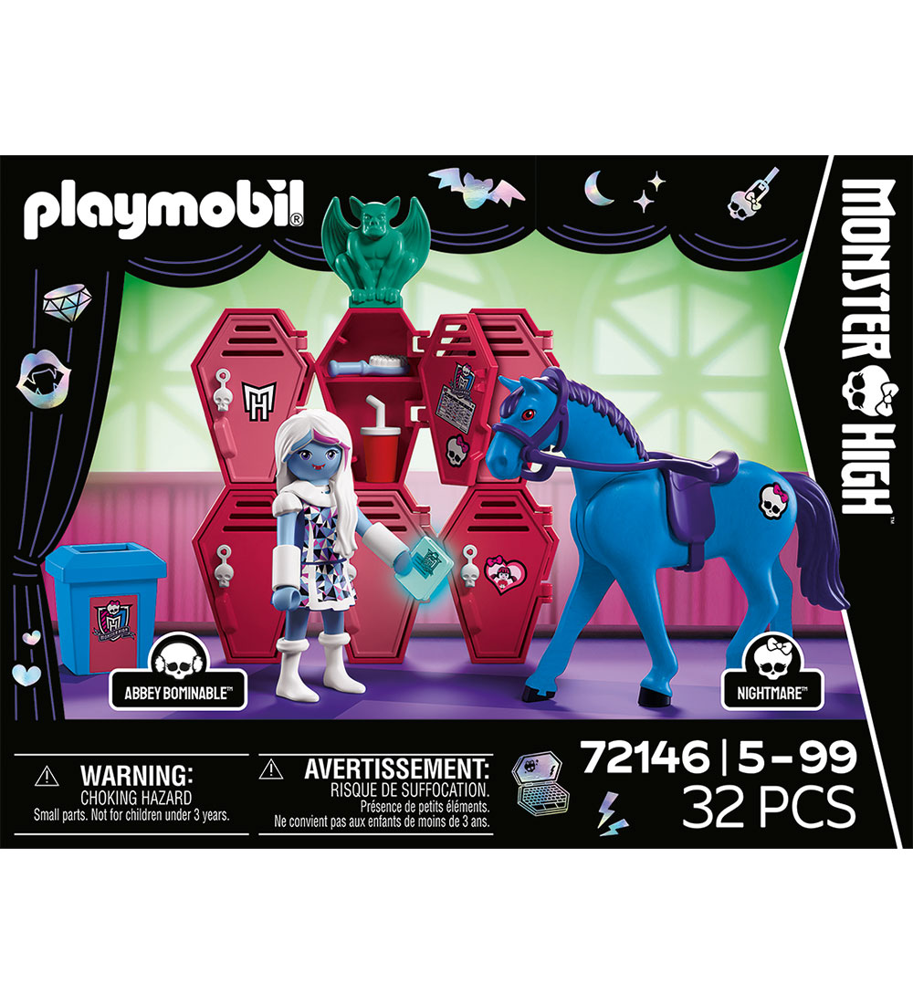 Playmobil Monster High Abtei Ved Skabene – 72146 – 32 Teile - Playmobil - One Size - Spielzeug Playmobil Monster High Abtei Ved Skabene – 72146 – 32 Teile - Playmobil - One Size - Spielzeug von Playmobil