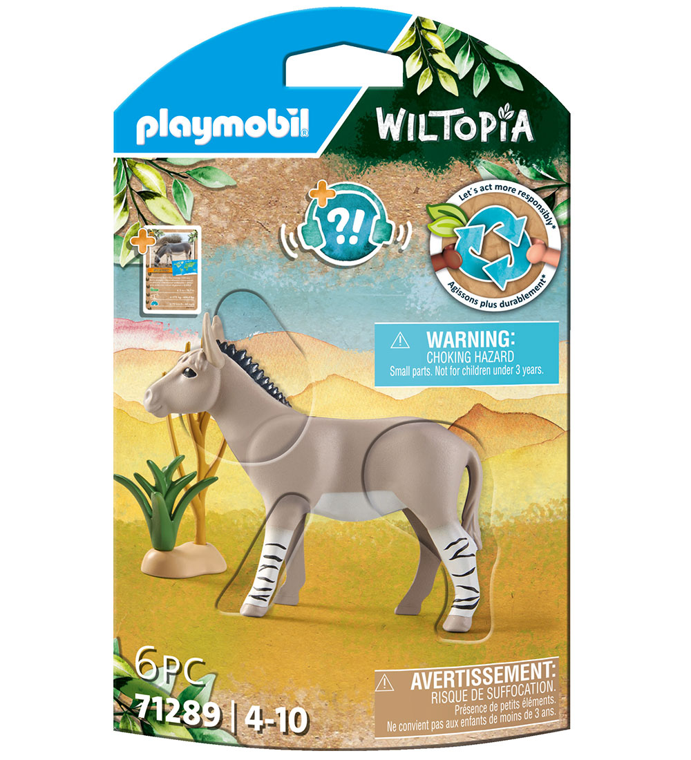 Playmobil Wiltopia - Esel - 6 Teile - 71289 - Playmobil - One Size - Spielzeugtiere Playmobil Wiltopia - Esel - 6 Teile - 71289 - Playmobil - One Size - Spielzeugtiere von Playmobil