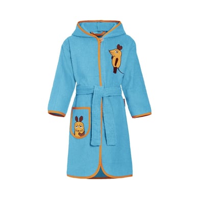 Playshoes Frotte-Bademantel Die Maus aquablau von Playshoes