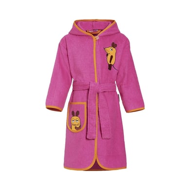 Playshoes Frotte-Bademantel Die Maus pink von Playshoes