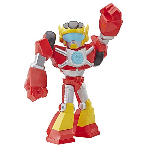 Transformers Playskool Heroes Rescue Bots Academy Mega Mighties Hot Shot Sammelfigur 25,4 cm Roboter-Actionfigur von Playskool