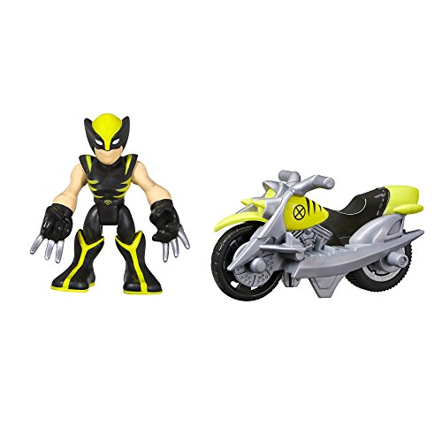 Playskool Marvel Super Hero Wolverine mit Motorrad - Playskool Heroes von Playskool