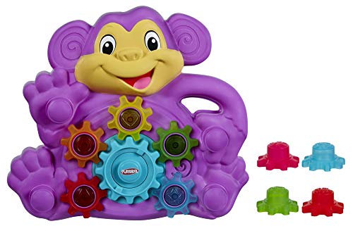 Playskool Ritzel-Äffchen, Motorikspielzeug mit 9 austauschbaren Zahnrädern aus Kunststoff, ab 9 Monaten - Exklusiv bei Amazon von Playskool