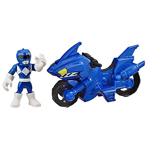 Power Rangers Heroes Shark Cycle & Blue Ranger Minifiguren-Set von Playskool