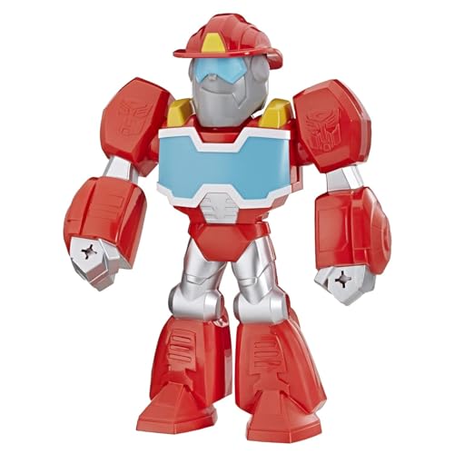 Transformers Playskool Heroes Mega Mighties Transformers Rescue Bots Academy Optimus Prime Figure, Collectible Toys for Kids Ages 3 and Up (10-inch Figure) von Transformers