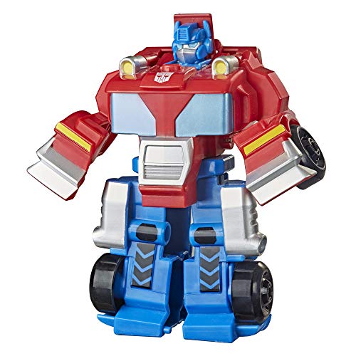 Transformers Rescue Bots Academy klassisches Helden-Team Optimus Prime verwandelbares Spielzeug, 11 cm große Figur, ab 3 von Playskool