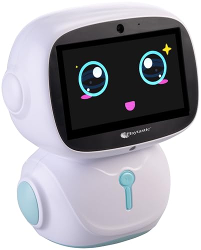 Playtastic KI Spielzeug: KI-Roboter für Kinder mit ChatGPT, 7"-Touchdisplay, Mikrofon, WLAN (KI-Roboter mit ChatGPT-Assistent, Roboter Spielzeug für Kinder) von Playtastic