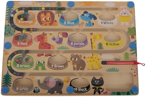 Playtastic Magnet-Spielzeug Kinder: Labyrinth Magnetspiel für Kinder, Farben, Zahlen & Tiere Lernen (Hand-Augen-Koordination-Spielzeug, Farberkennungsspielzeug) Playtastic Magnet-Spielzeug Kinder: Labyrinth Magnetspiel für Kinder, Farben, Zahlen & Tiere Lernen (Hand-Augen-Koordination-Spielzeug, Farberkennungsspielzeug) von Playtastic