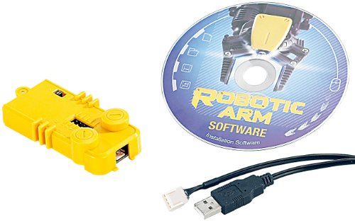 Playtastic Zubehör zu Roboterarm: USB-Schnittstelle für Roboter-Arm NC-1424 (Programmierbarer Roboter-Bausatz, Roboter Bausatz Erwachsene, programmierbar) von Playtastic