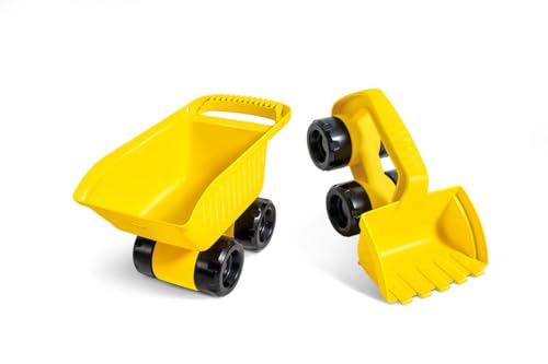 Playwell Hape Monster LKW-Duo, Sandspielzeug, ab 18 Monaten von Playwell