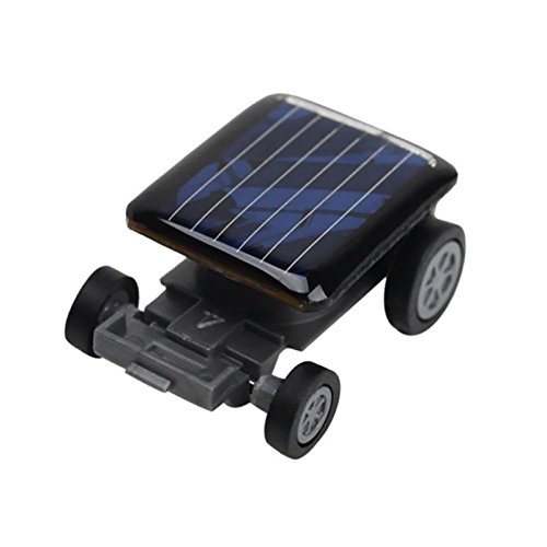 Plookyoe Hohe Qualitaet Kleinste Mini Auto Solar Power Spielzeug Auto Racer Educational Gadget Kinder Kinderspielzeug Heisser Solar Power Toy schwarz von Plookyoe