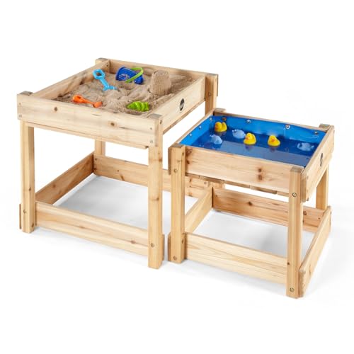 Plum 25074 Products Sandy-Bay-Holz-Sandkasten und Wasser-Tisch von Plum