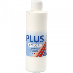 Plus Color Hobbyfarbe, 250ml, Creme von Plus Color