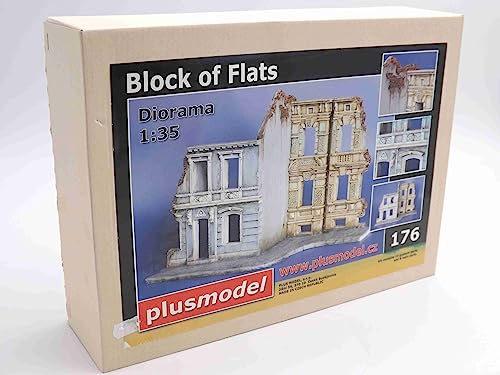 Plus-Model 176 - Häuserblock Ruinen von Plus-Model