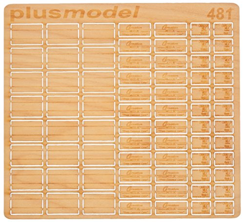 Plus Model 481 - Modellbausatz U.S. Wooden crates for Condensed Milk von Plus Model