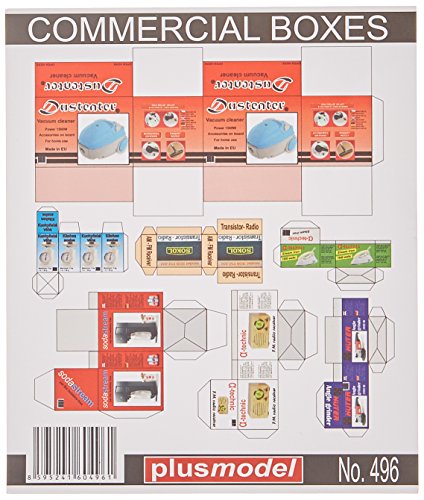 Plus Model 496 - Modellbau Zubehör Commercial Boxes von Plus Model