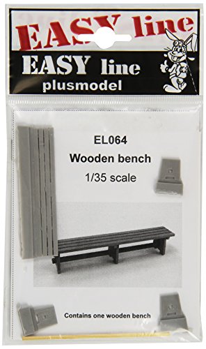 Plus Model EL064 - Modellbau Zubehör Wooden Bench von Plus Model