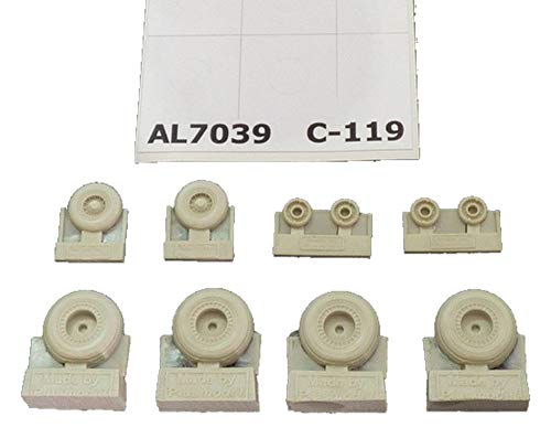 Plus Model - c-119 boxcar Wheels Early Version von Plus Model