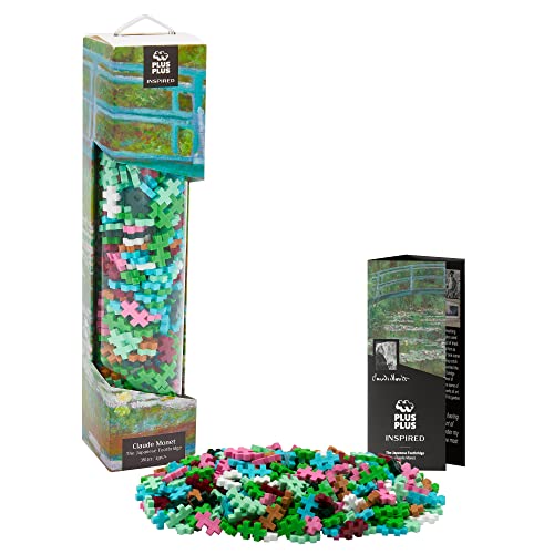 Plus-Plus 4277 Geniales Konstruktionsspielzeug, Die japanische Brücke von Claude Monet, Inspired-Edition, Kreativ-Bausteine Tube, 350 Teile Plus-Plus 4277 Geniales Konstruktionsspielzeug, Die japanische Brücke von Claude Monet, Inspired-Edition, Kreativ-Bausteine Tube, 350 Teile von Plus-Plus