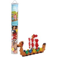 Plus-Plus 100 Tube Kreativ Bausteine Wikingerschiff Plus-Plus 100 Tube Kreativ Bausteine Wikingerschiff von Plus-Plus A/S