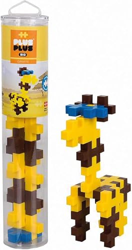 Plus-Plus 9603409 Kreativ-Bausteine Tube, Big Giraffe, Geniales Konstruktionsspielzeug, 15 Teile von Plus-Plus