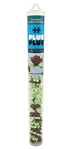 Plus-Plus 9604115 Sea Turtle pcs Kreativ-Bausteine Tube, Schildkröte, Geniales Konstruktionsspielzeug, 100 Teile, Mehrfarbig, Standard, 300.4115 von Plus-Plus