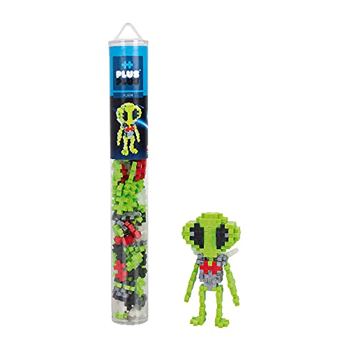 Plus-Plus 9604246 Kreativ-Bausteine Tube, Alien, Geniales Konstruktionsspielzeug, 100 Teile von Plus-Plus