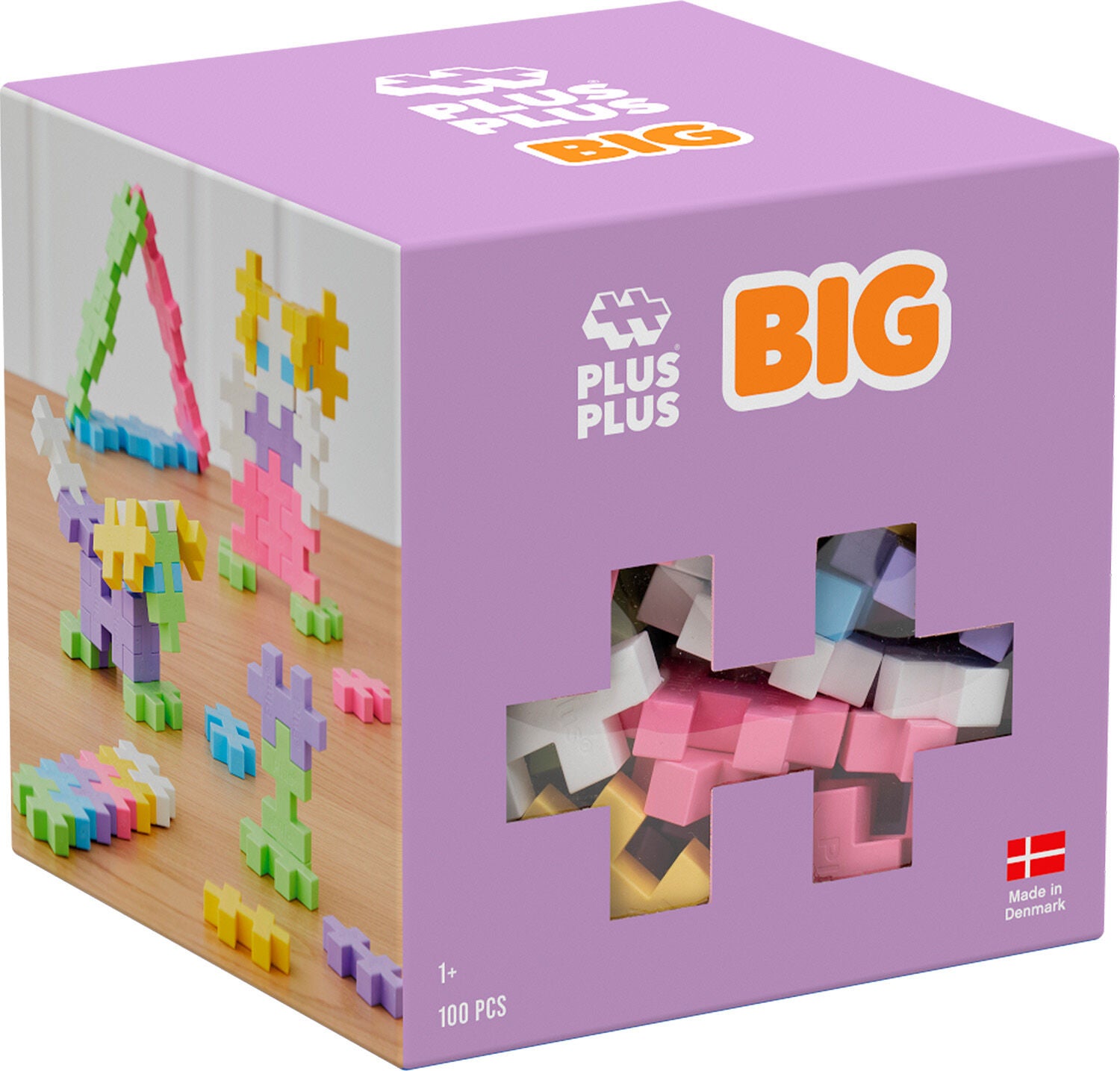 Plus Plus BIG Pastell Mix 100 Teile von Plus Plus