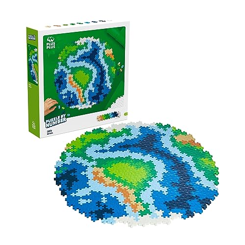 PLUS PLUS Earth Block Puzzle 800 pc(s) Globe, Erde von Plus-Plus