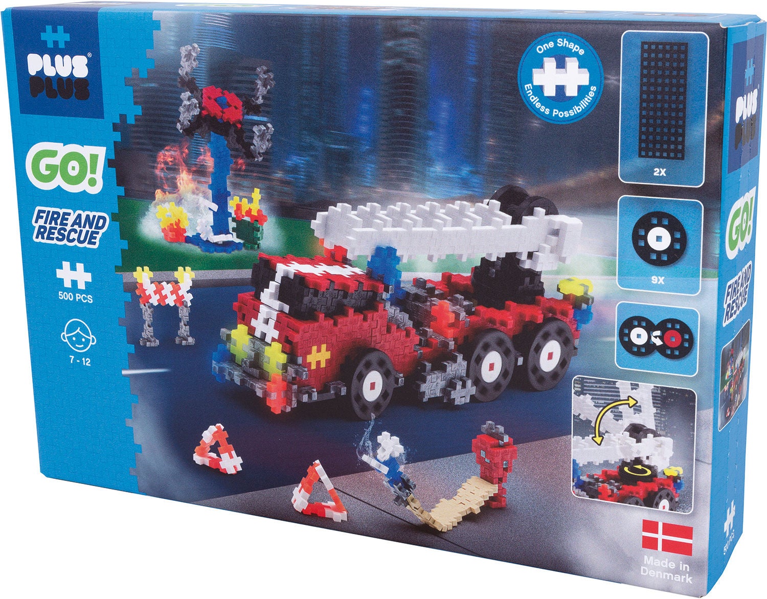 Plus Plus Go! Fire And Rescue von Plus Plus