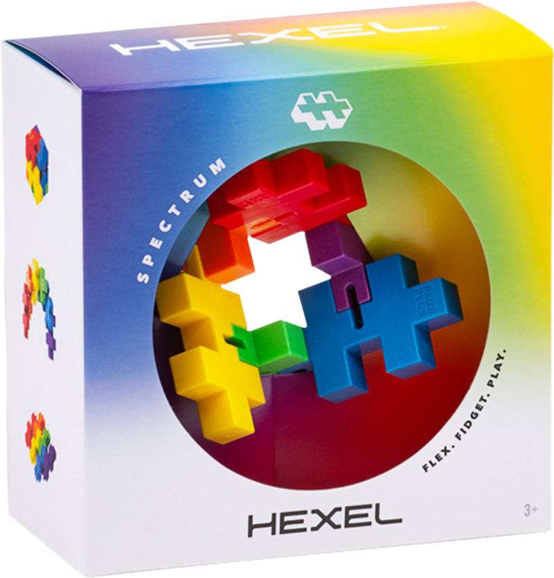 Plus-Plus HEXEL Fidget-Spielzeug Spectrum von Plus Plus