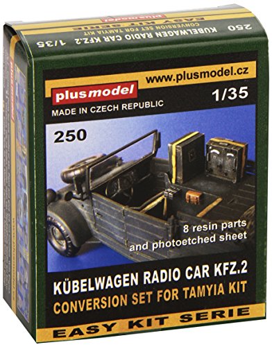 Plus model 250 - Kübelwagen Radio Car Kfz. 2 Umbau Set für Tamiya Bausatz von Plus model