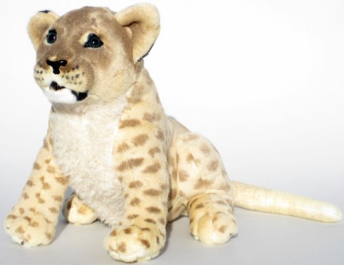 Wagner Plüschtier Löwe Baby - sitzend - 45 cm von Plushfarm