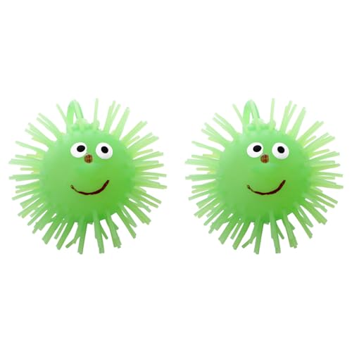 Pluuttiem 2X Weiche Blinkt Puffer Ball Spitzfindig Stressabbau von Pluuttiem