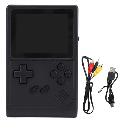 Handheld-Spielekonsole, Small-Retro-Konsole mit 3,5-Zoll-IPS-Bildschirm, Integrierte über 5000 Spiele, Elektronischer Gaming-Player für Jungen und Mädchen von Plyisty