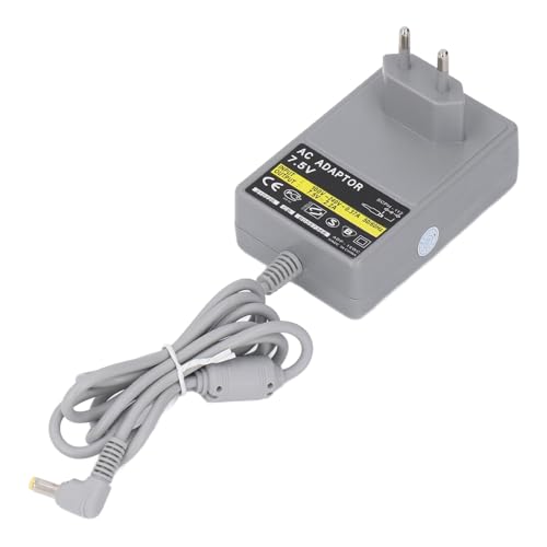 Plyisty Netzteil Ladegerät für PS1, 7,5 V AC Netzteil Ladegerät Netzteil mit Ladekabel, Wandladegeräte für PS One PS1 Konsole, EU-Stecker, 100 V Bis 240 V von Plyisty