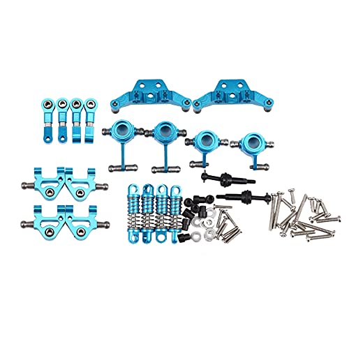 Pmandgk Metall Full Set Upgrade Teile StoßDäMpfer für 1/28 K969 K979 K989 K999 P929 P939 Rc Autoteile, Blau von Pmandgk