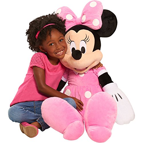 Disney Minnie Mouse Plüschspielzeug für Kinder, groß, 101,6 cm, Pink von PnB Deals