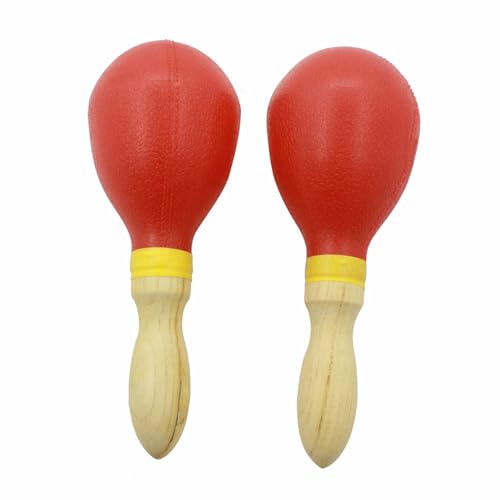 Sandhammer Maraca Rasselstreuer für Kinder, Musikinstrumente, Baby-Sound, Musik, 3 Farben optional von Pnuokn