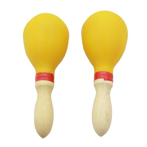 Sandhammer Maraca Rasselstreuer für Kinder, Musikinstrumente, Baby-Sound, Musik, 3 Farben optional von Pnuokn