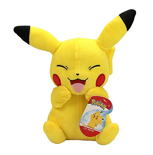 Pokémon PKW1932-20cm Plüsch - Pikachu, offizielles Plüsch von Pokémon