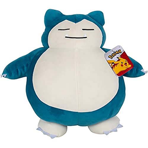 Pokémon BO37477, Relaxo Plüsch (schlafend, 45cm), Schläft es Nicht süß? Da möchte Man Sich direkt daneben liegen und sanft mit seinem Lieblingspokémon schlummern von Pokémon