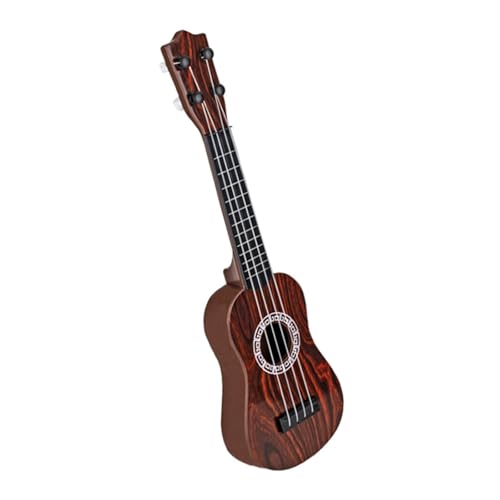 Pocoiau Kids Ukulele Gitarrenspielzeug Mit Cartoon Muster Und Klarer Soundmusik Aufschlussinstrumentspielzeug Für Kinder Vorschulalter von Pocoiau