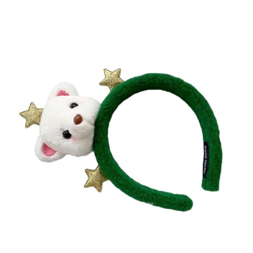 Pocoiau Teen Mädchen Cartoon Stirnband Ausgestopften Bären Form Haarband Erwachsene Cartoon Kopfschmuck Karneval Party Cosplay Kostüm Werkzeug von Pocoiau