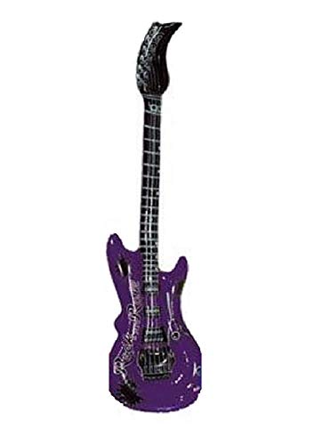 Pohly Aufblasbare Luftgitarre ca. 100 cm mit Farbauswahl (violett) von qdwq-US