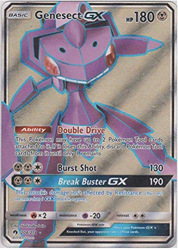 Lost Thunder Pokemon Genesect GX - 204/214 - Ultra Rare - Full Art - NM/M von Pokemon Co