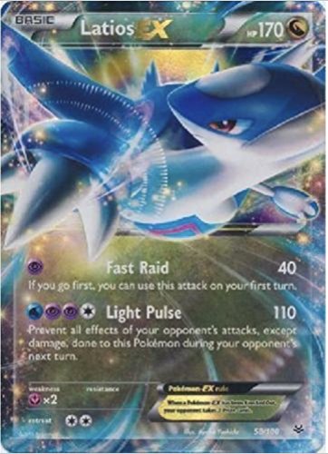 Roaring Skies Latios-EX - 58/108 - Ultra Rare NM Pokemon XY NM/M von Pokemon Co