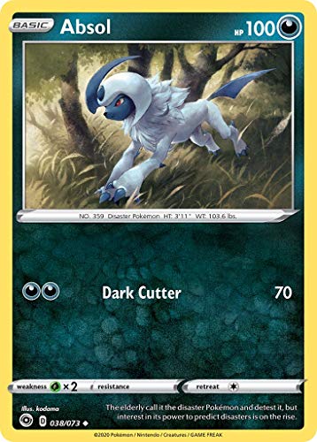 Absol - 038/073 - Uncommon - Reverse Holo von Pokémon