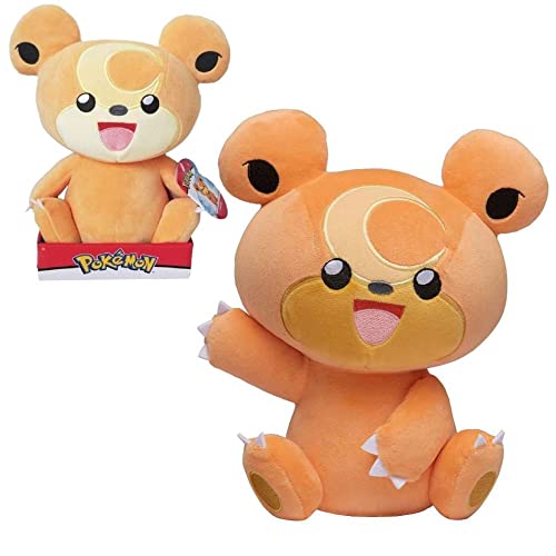 Auswahl Premium Plüsch-Figuren | Pokemon | Plüsch-Tier in Geschenkbox 27-30 cm, Plüsch:Teddiursa von Pokémon